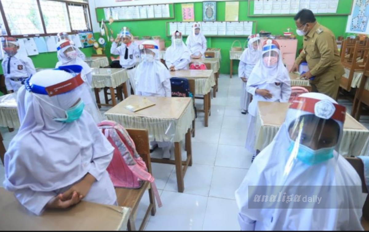 Banda Aceh Terapkan Belajar Tetap Muka, Hari Pertama 50 Persen Siswa Hadir