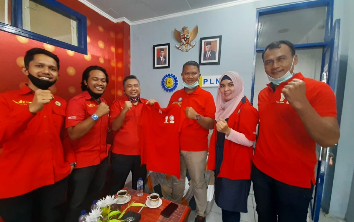 Saling Motivasi, Serikat Pekerja PLN UIKSBU Silaturahmi ke DPC UP3 Medan