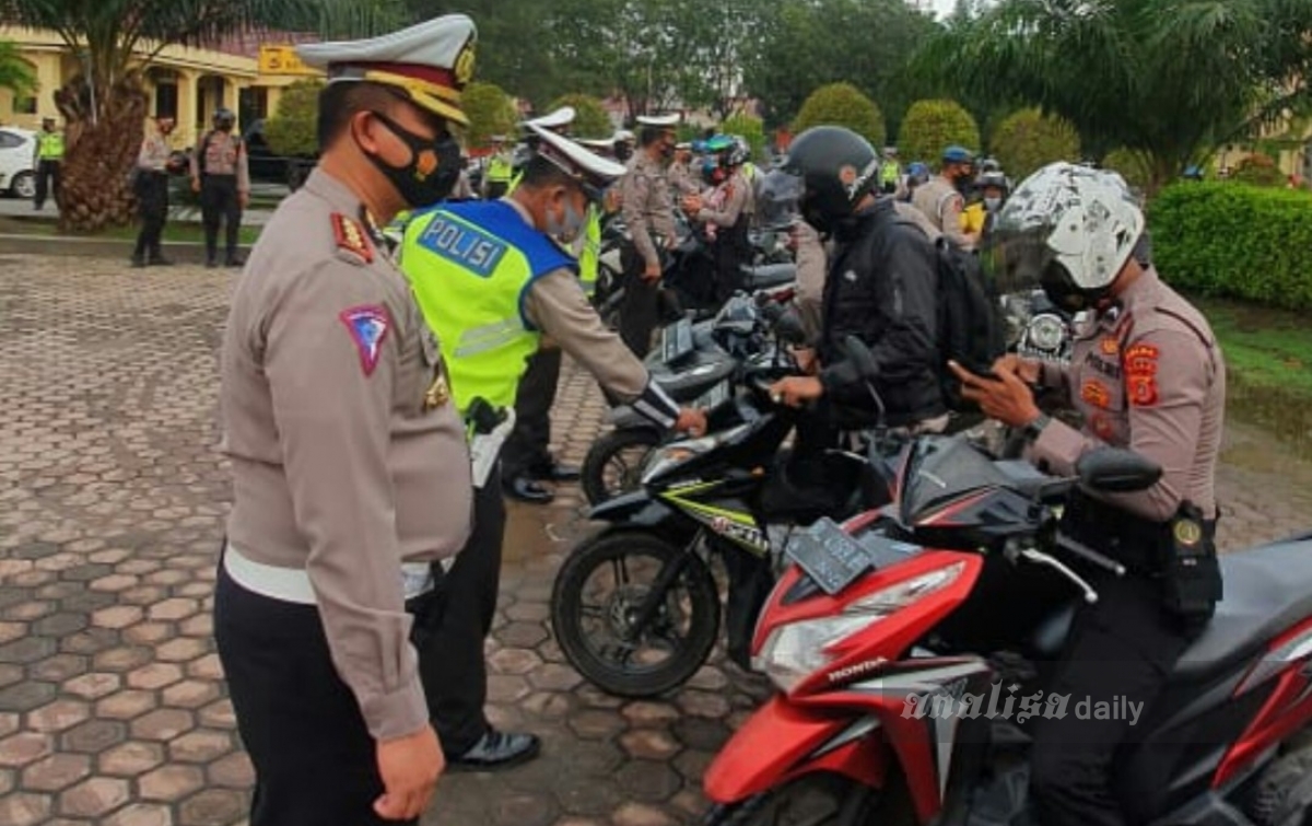 Ditlantas Polda Aceh Tilang 28 Kendaraan Milik Polisi