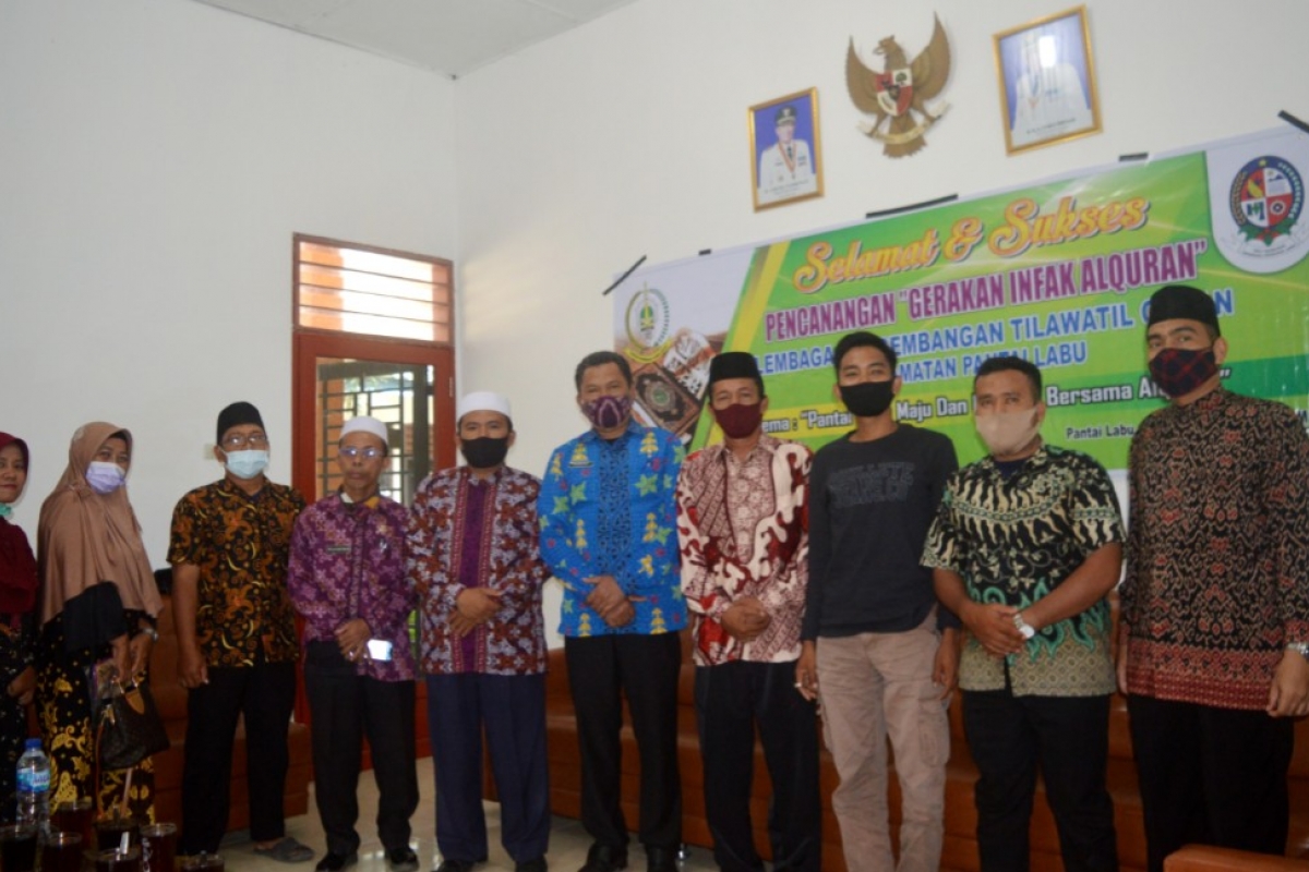 LPTQ Pantai Labu Canangkan Program Gerakan Infak Al Quran