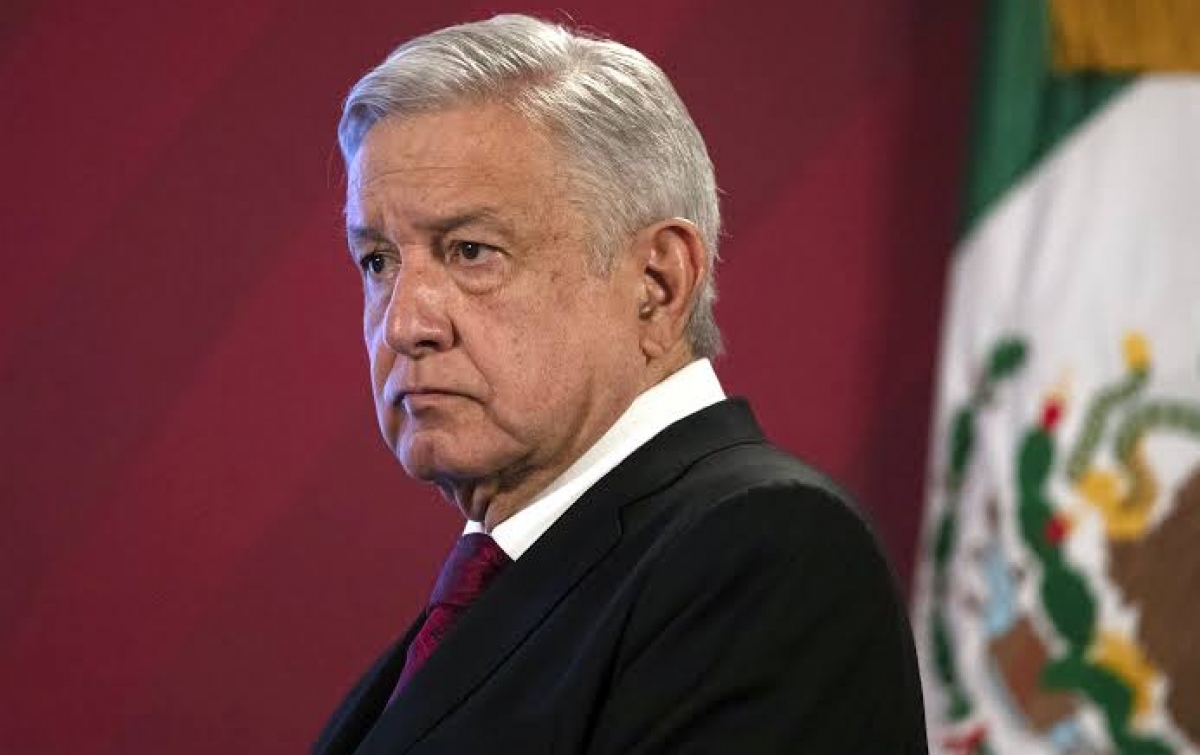 Presiden Meksiko Andres Manuel Lopez Obrador Positif Covid-19