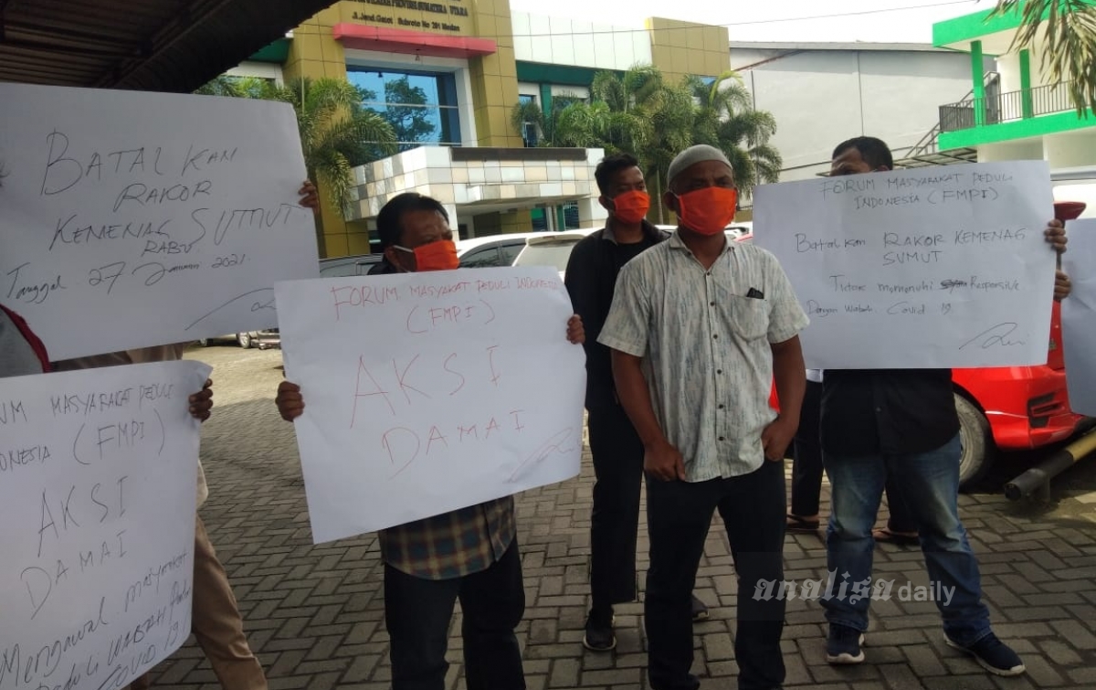 Kemenag Sumut Dinilai Tak Peduli Pandemi Covid-19