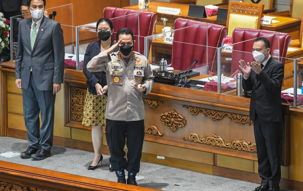 Besok, Presiden Lantik Komjen Sigit Sebagai Kapolri