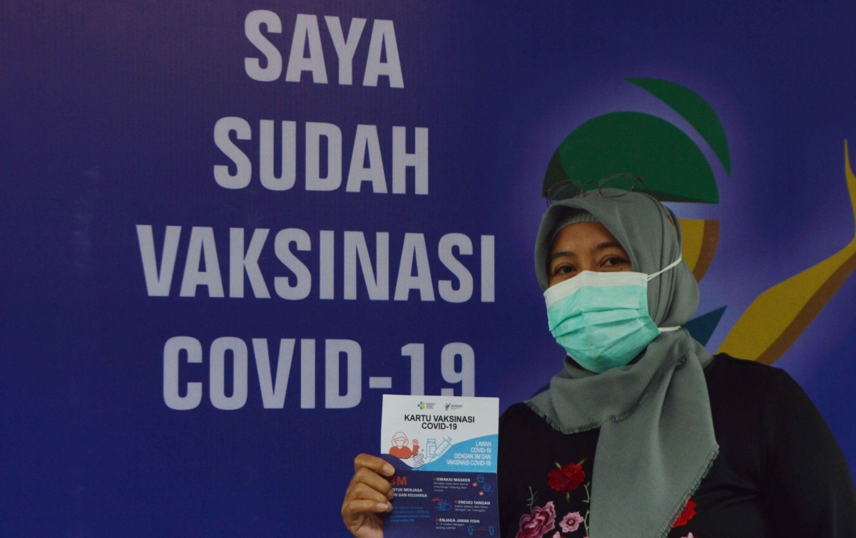 482.145 Tenaga Kesehatan Sudah Divaksin Covid-19