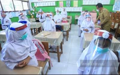 Banda Aceh Terapkan Belajar Tetap Muka, Hari Pertama 50 Persen Siswa Hadir