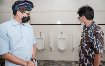 Kemenparekraf Revitalisasi Toilet di Tiap Destinasi Wisata