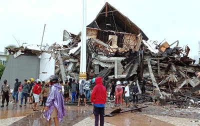 Foto: Gempa Sulawesi Barat