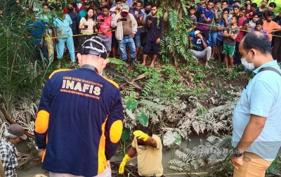 Jasad Tanpa Identitas Ditemukan di Parit Kebun Sawit