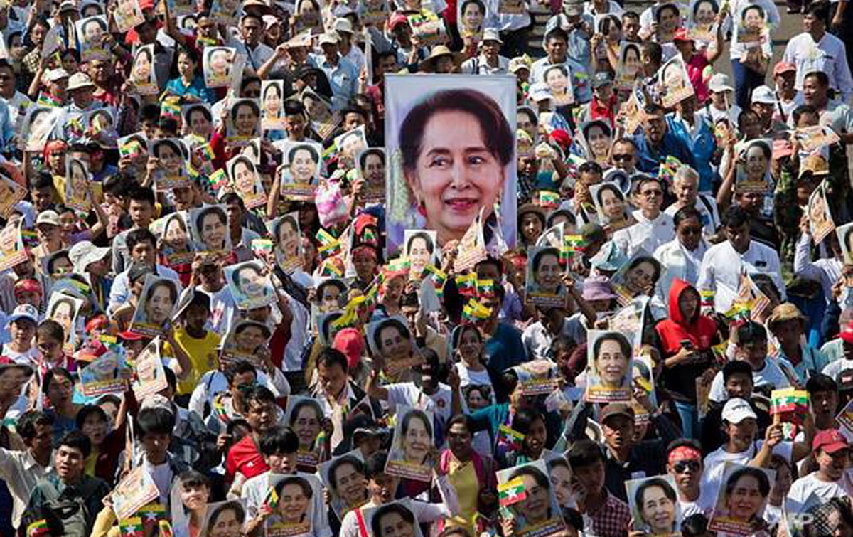 Gedung Putih Desak Militer Myanmar Bebaskan Aung San