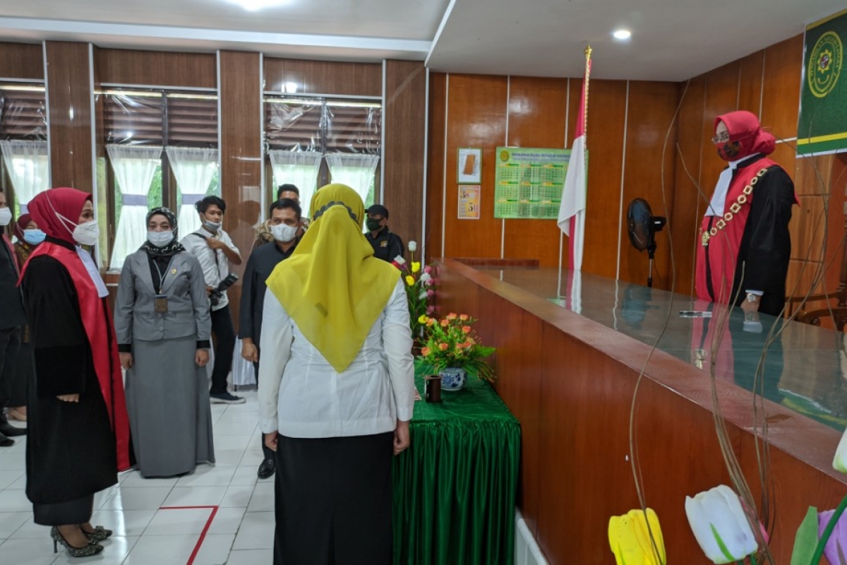 Dini Damayanti Dilantik Sebagai Wakil Ketua PN Langsa