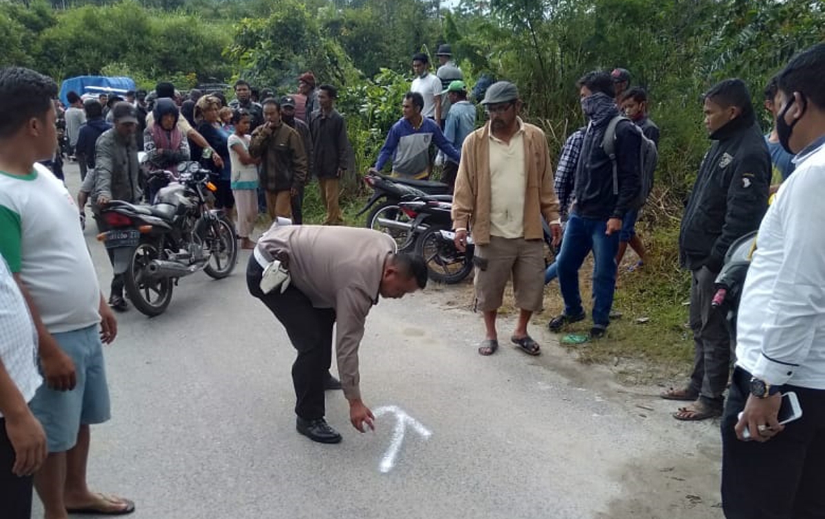Jatuh ke Sungai, Pengendara Sepeda Motor Meninggal Dunia