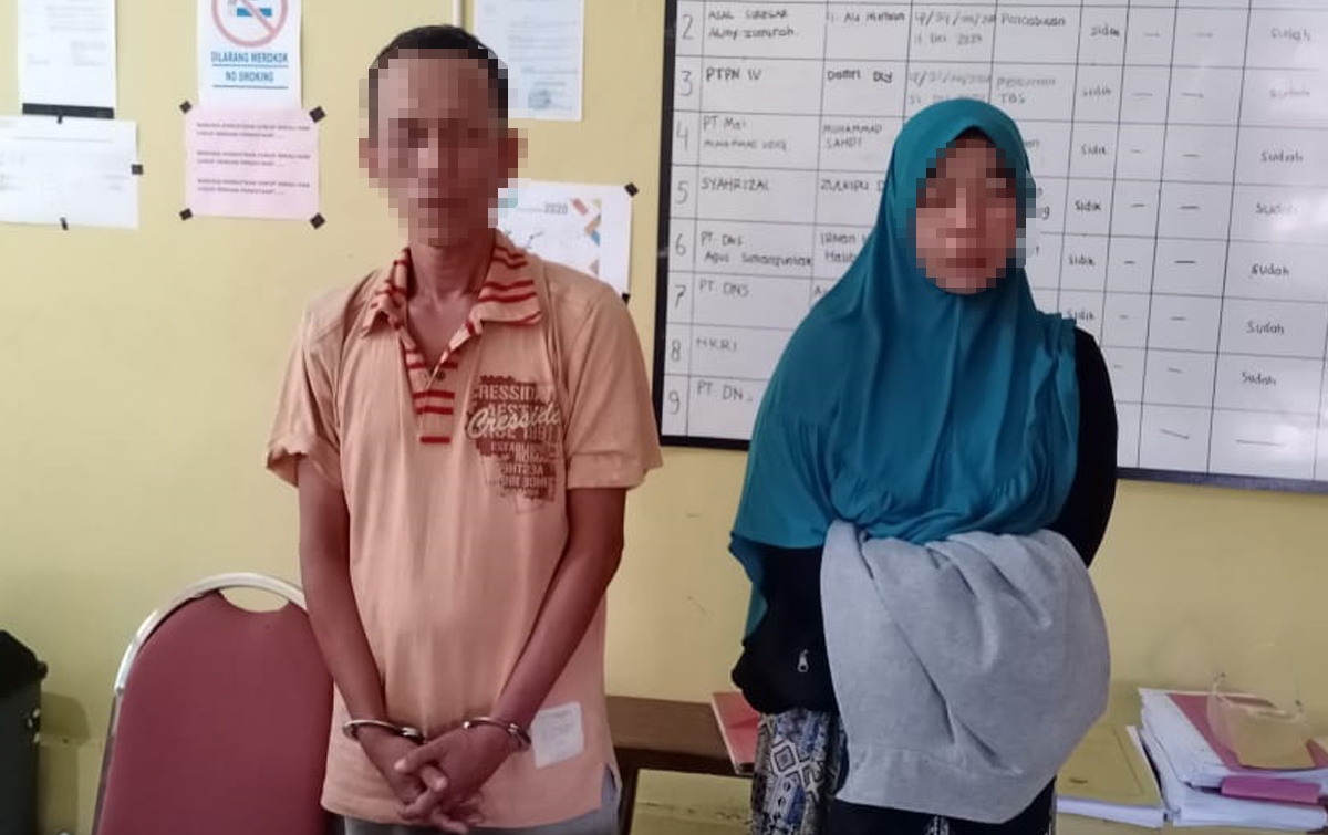 Satres Narkoba Polres Palas Tangkap 2 Warga
