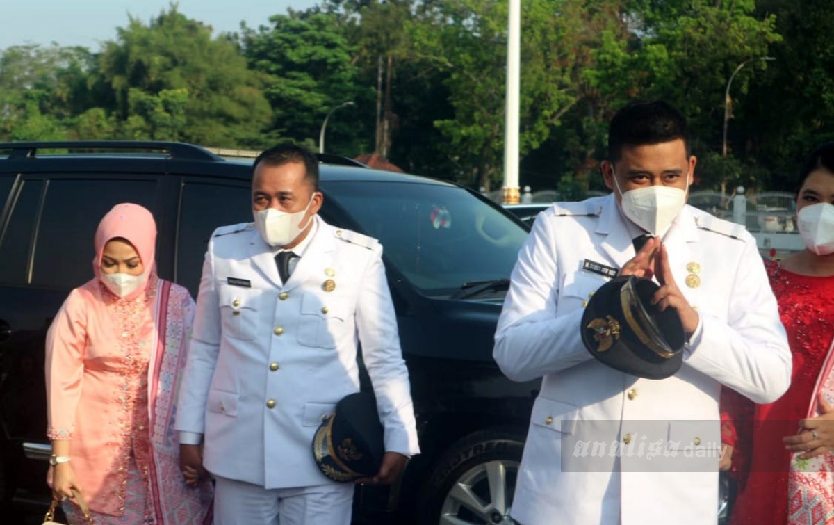 Bobby-Aulia Dilantik Sebagai Wali Kota dan Wakil Wali Kota Medan