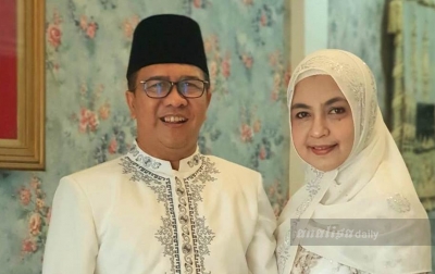 Kaswinata Infak Mushaf Alquran ke LPTQ Pantai Labu