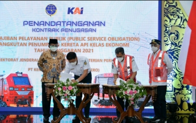 Pemerintah Subsidi Kereta Api Ekonomi Rp 3,4 Triliun