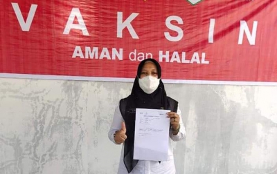 533 Tenaga Kesehatan di Palas Sudah Divaksinasi Covid-19