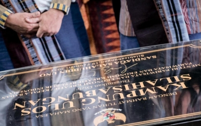 Sandiaga Uno Resmikan Kampung Ulos Dairi