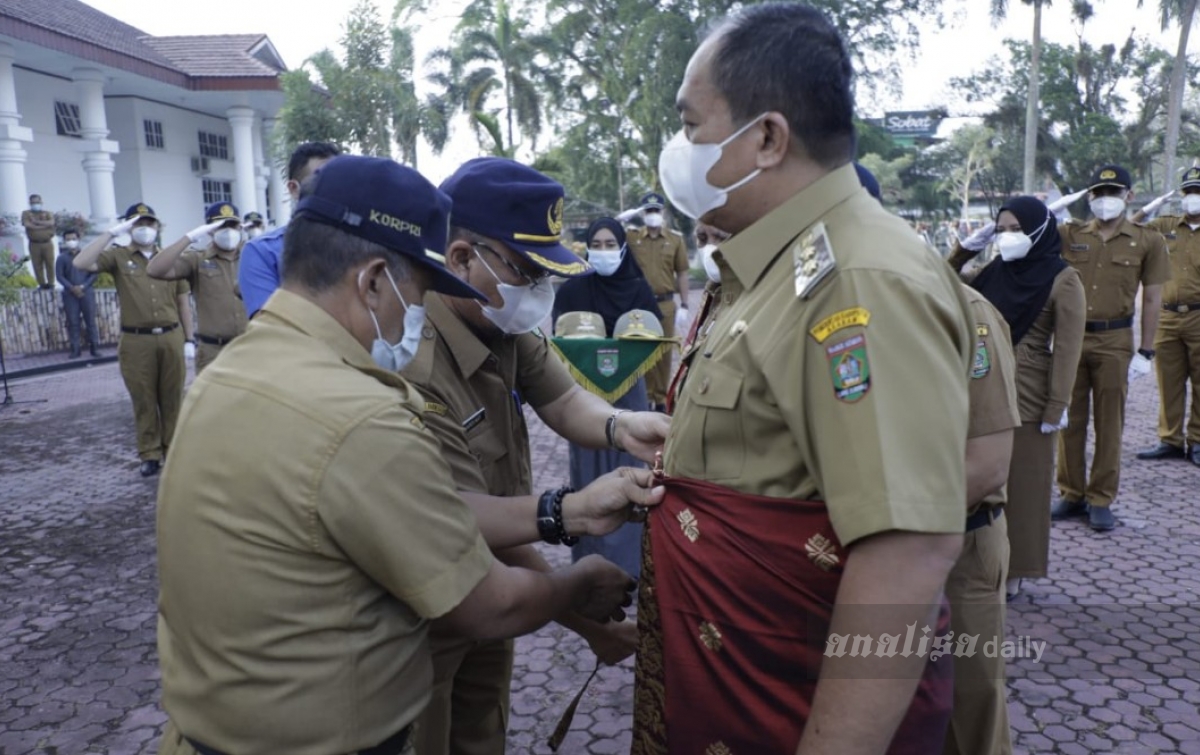 ASN Asahan Sambut Bupati dan Wakil Bupati Baru