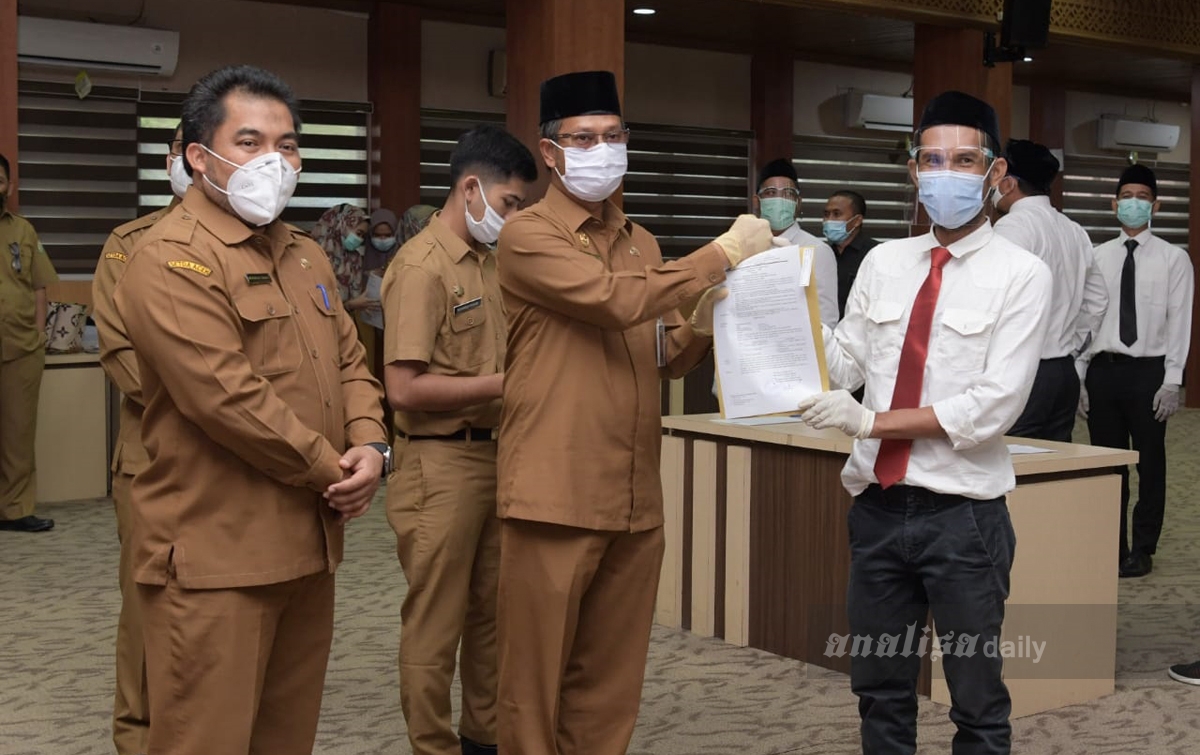 9.499 Tenaga Kontrak Pemerintah Aceh Terima SK