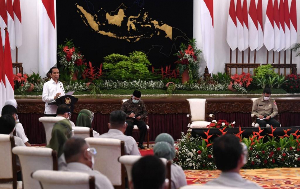 Rakornas PB 2021, Jokowi: Momentum Ketangguhan Hadapi Bencana