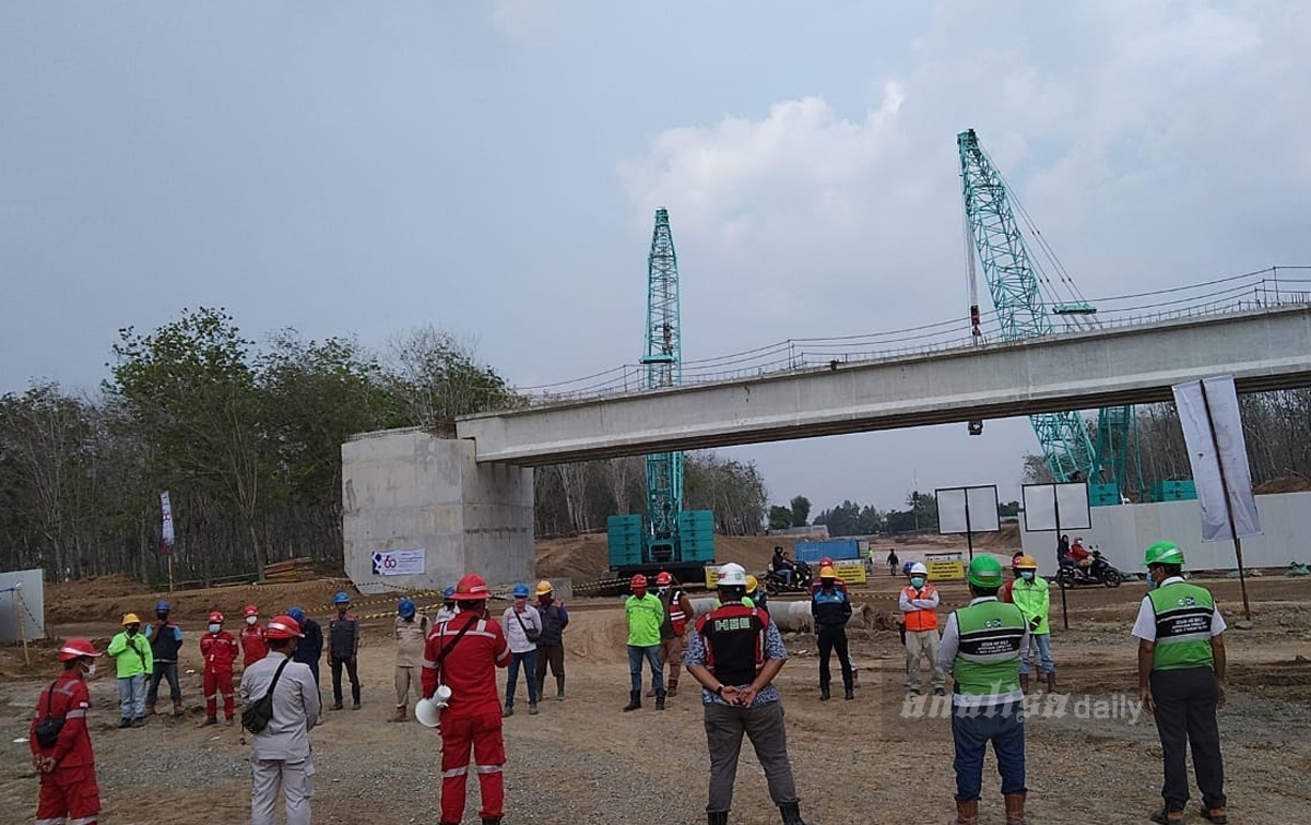 Kesulitan Dana, Pembangunan Tol Kuala Tanjung - Siantar Terus Dikebut