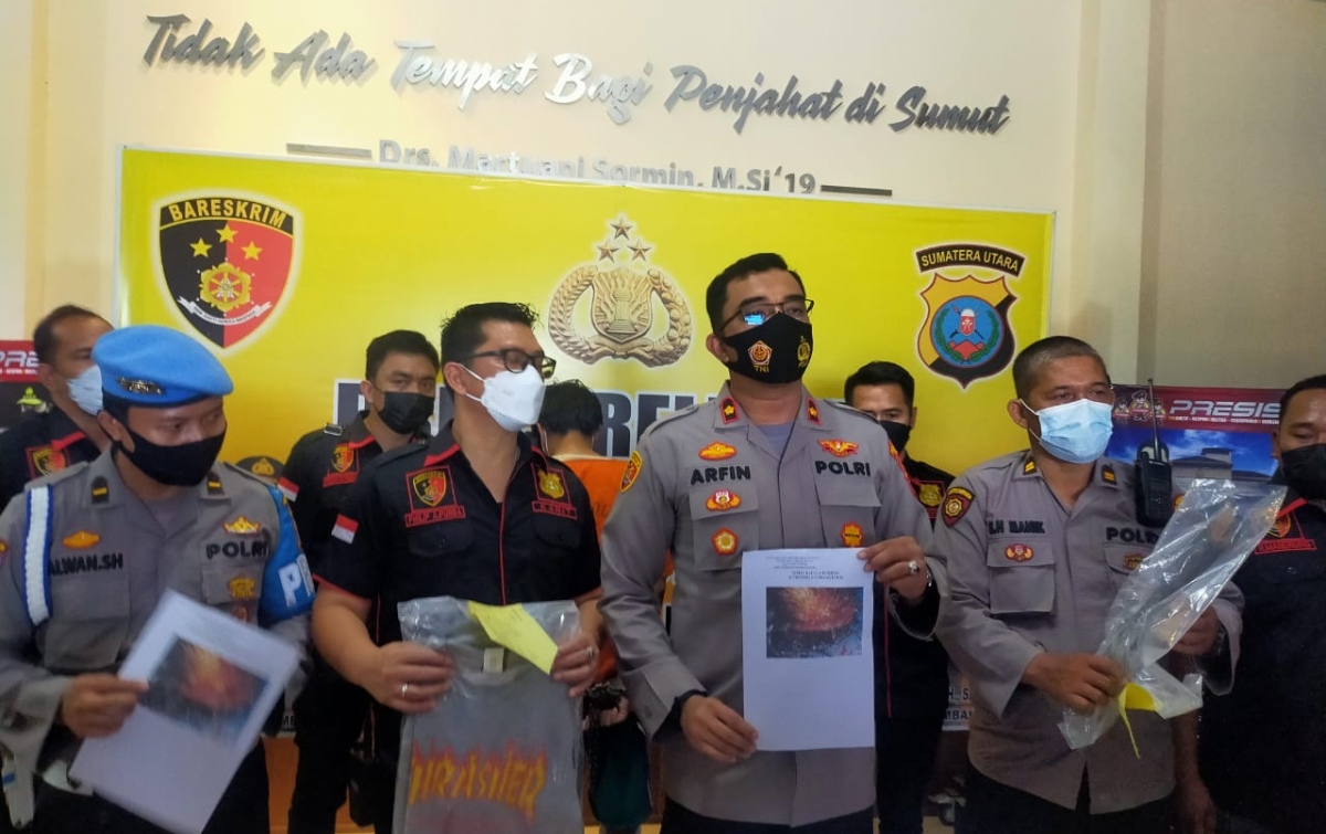 Penganiaya Remaja Hingga Tewas Ditangkap di Tebingtinggi