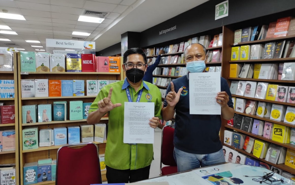 UMSU Press Jalin MoU dengan Gramedia
