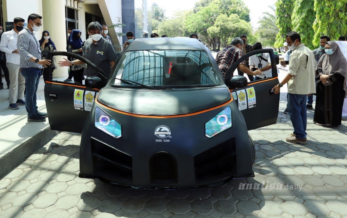 Glueh 1.0, Mobil Listrik Buatan Mahasiswa Aceh