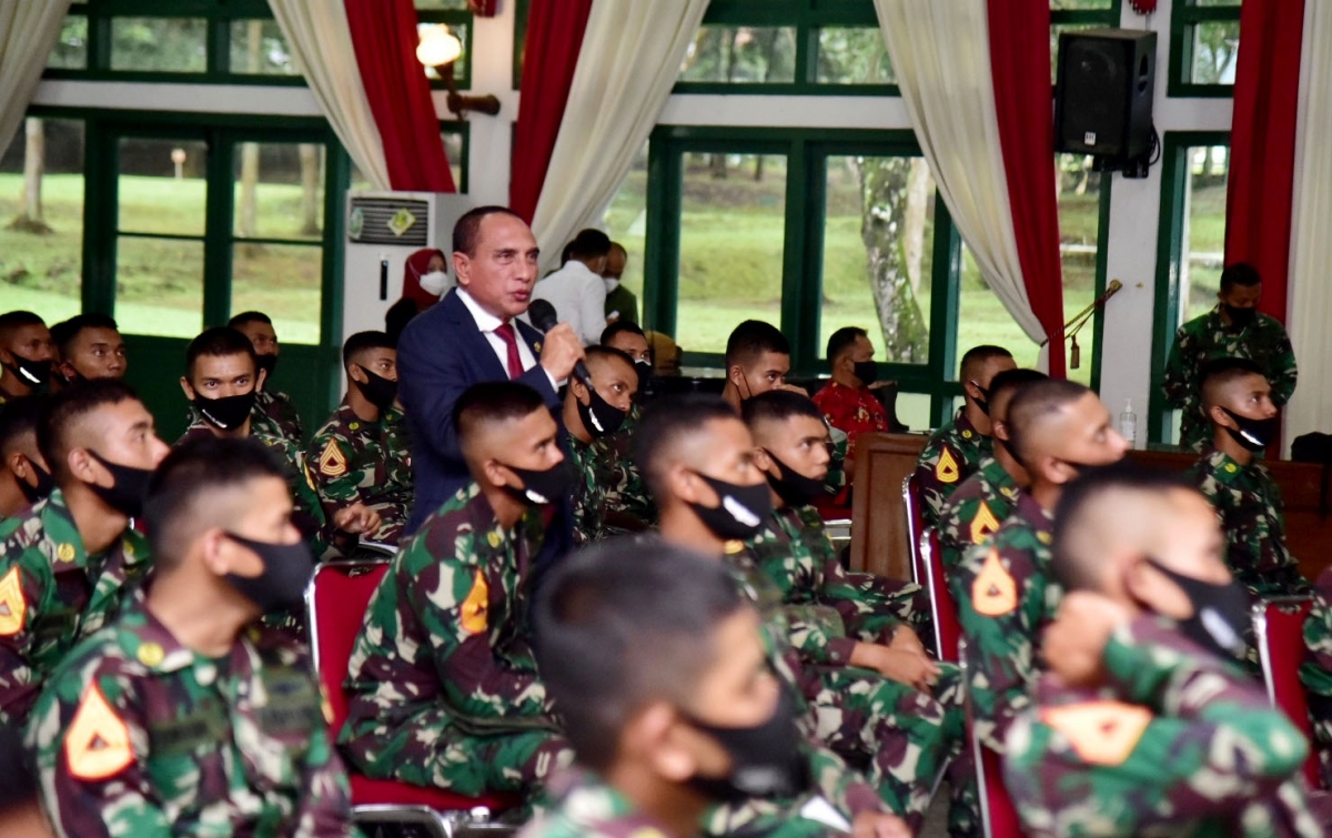 Gubsu Bocorkan Rahasia Bisa Jadi Jenderal Kepada Taruna Akmil