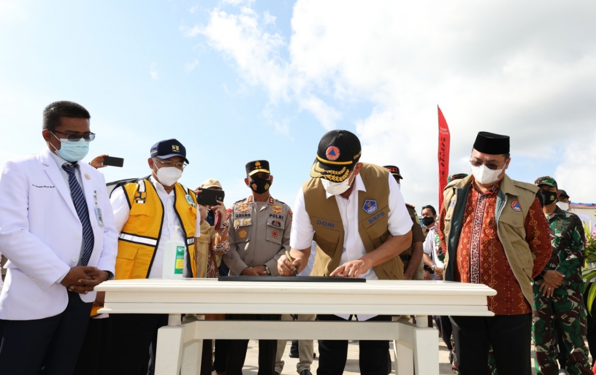 Doni Monardo Resmikan RS Covid-19 Ir. Soekarno di Bangka Belitung