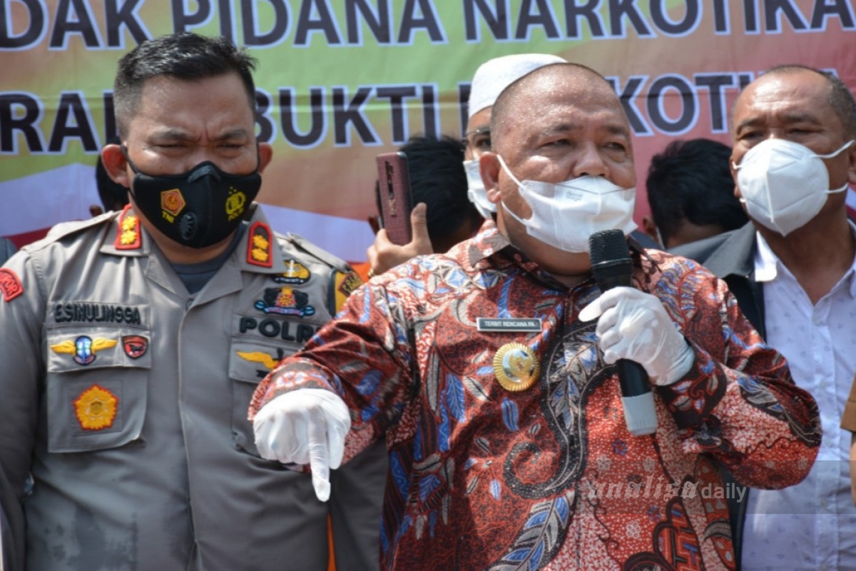 Bupati Minta Kapolres Langkat Tembak di Tempat Bandar Narkoba