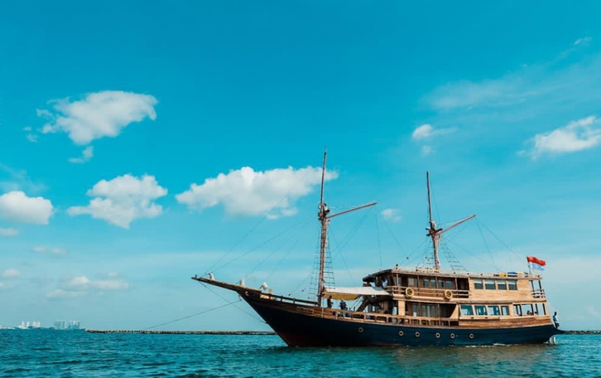 Kapal Agustine Phinisi, Daya Tarik Baru di Kepulauan Seribu