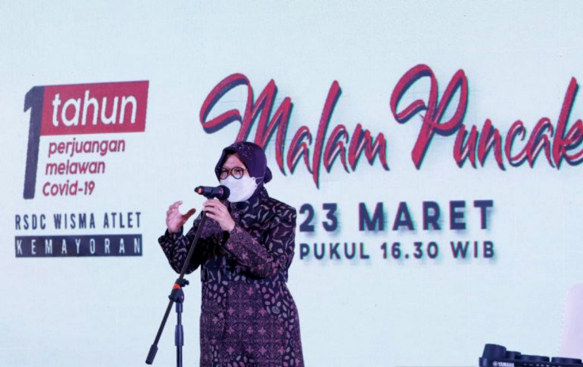 Mensos Risma: Terima Kasih Tenaga Kesehatan dan Relawan Covid-19