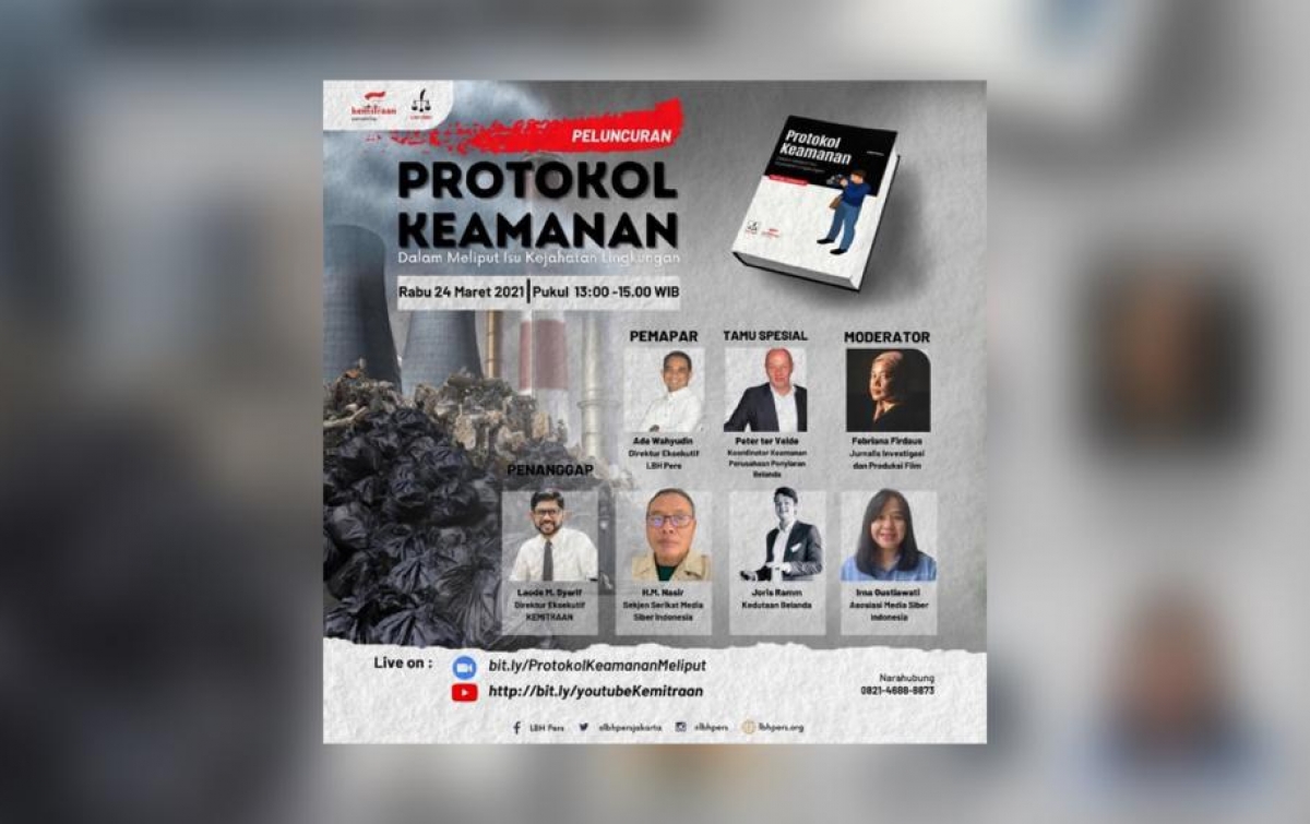 LBH Pers Luncurkan Protokol Keamanan Jurnalis - Nasional - AnalisaDaily.com