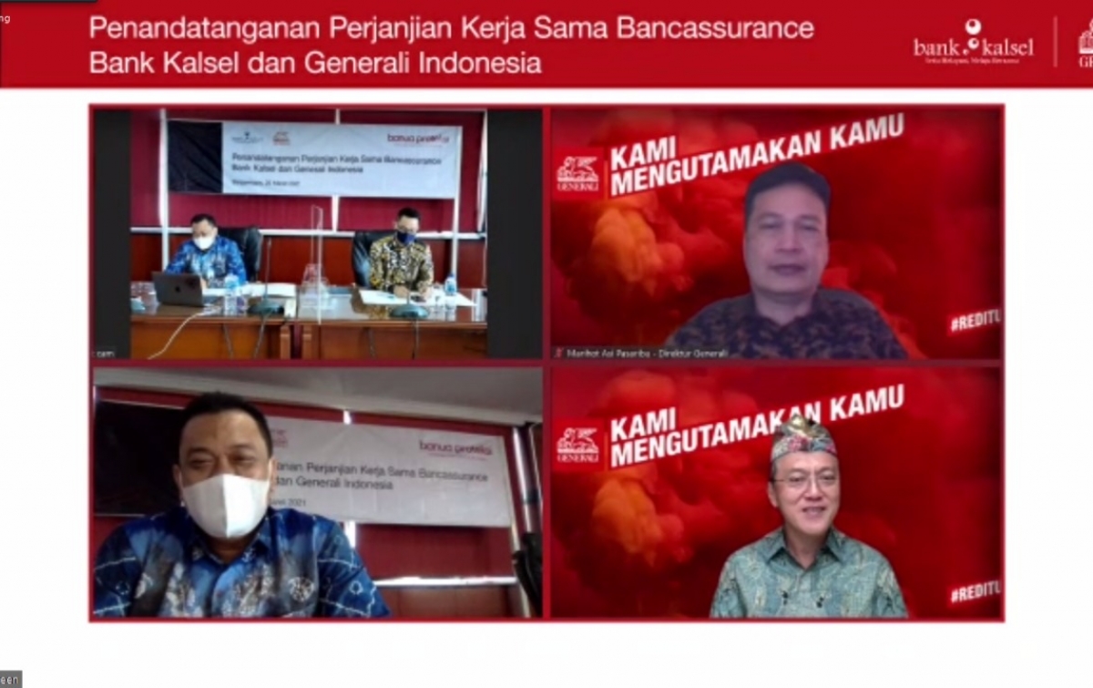 Kolaborasi Bank Kalsel-Generali Indonesia, Luncurkan Banua Proteksi