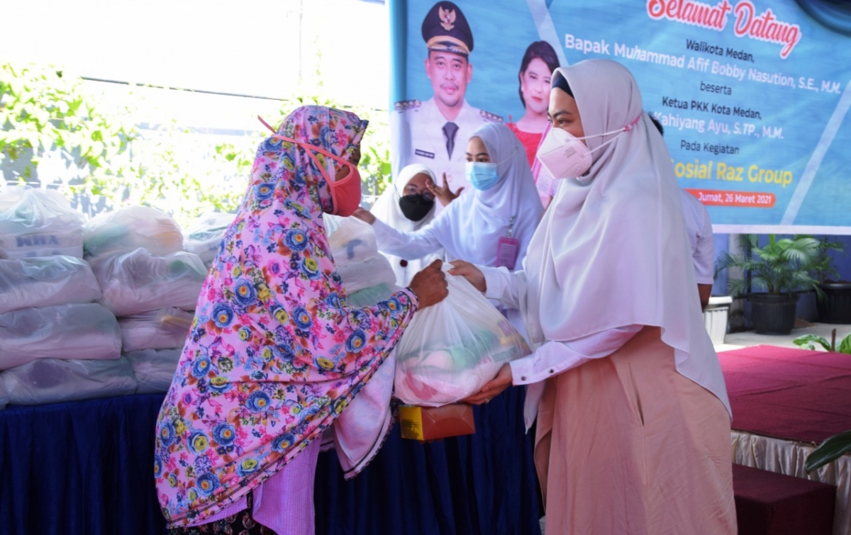 YPSA dan Raz Group Berbagi Sembako
