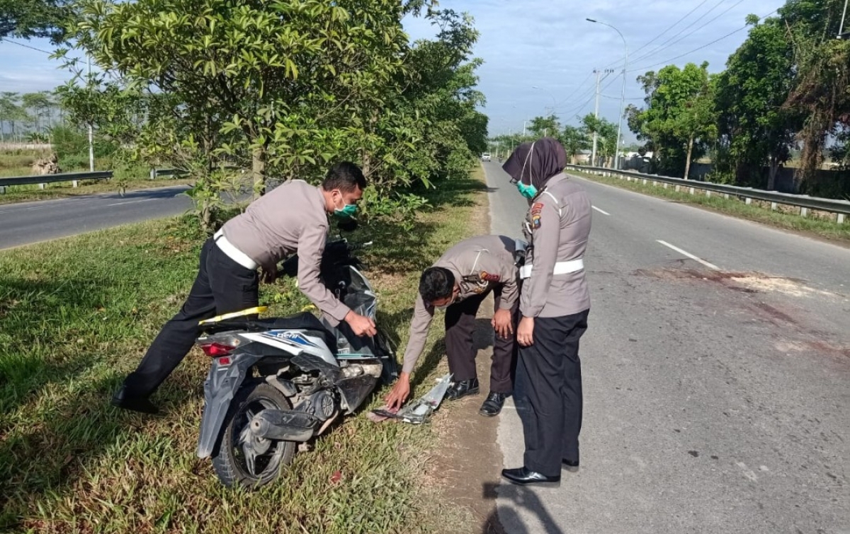 Tabrak Lari, Pengendara Sepeda Motor Meninggal di Jalan Kualanamu