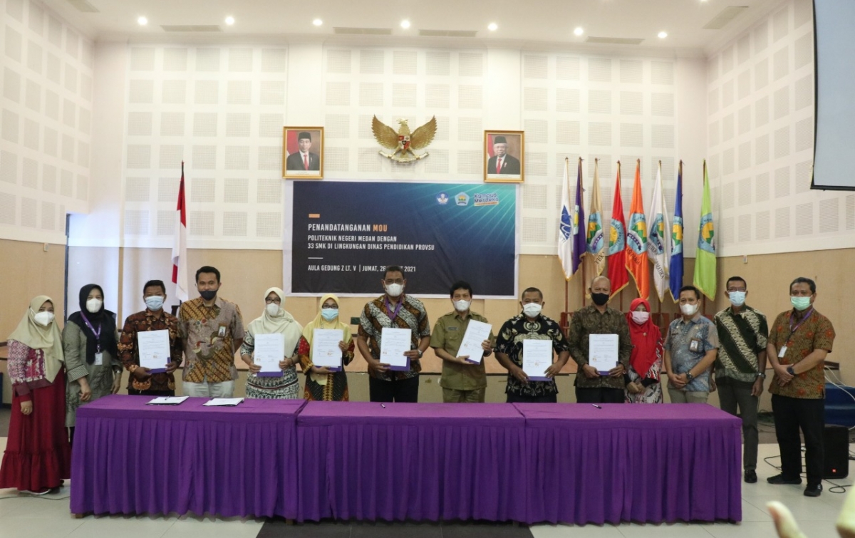 33 SMK MoU dengan Polmed