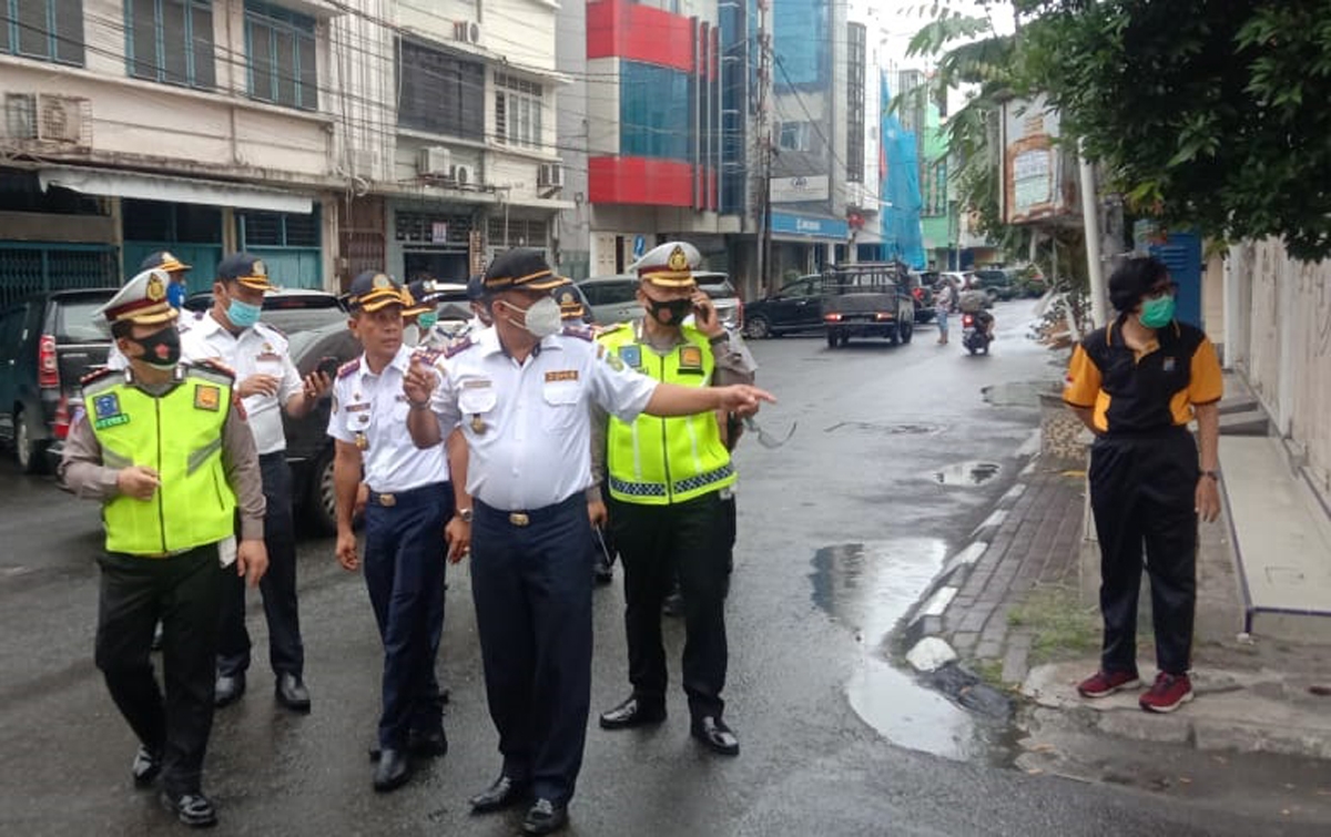 Peresmian Kesawan Square City Walk, Ini Jalan yang Ditutup