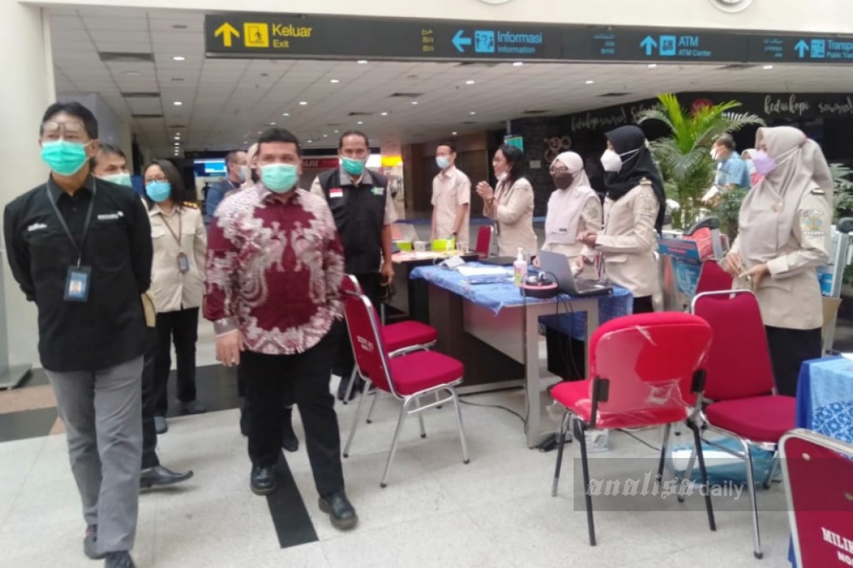 Angkasa Pura II Bandara Kualanamu Gelar Suntik Vaksin Covid-19