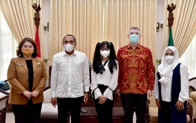 Edy Rahmayadi Ajak Warga Sumut Dukung Nikita Mawarni