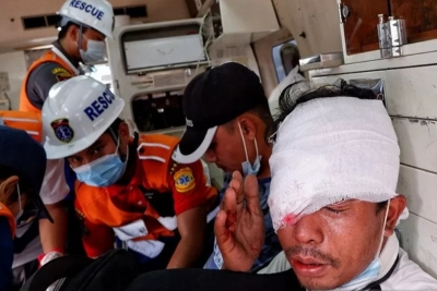 Lima Pengunjukrasa Tewas di Myanmar