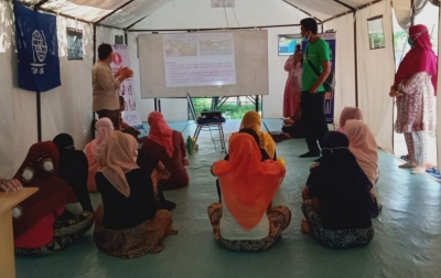 Pengungsi Rohingya Diberi Pelatihan Manajemen Pengelolaan Sampah