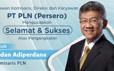 Ardan Adiperdana Jadi Komisaris PLN