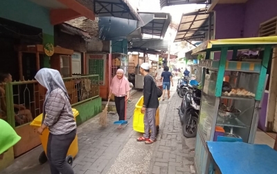 Warga Kampung Sejahtera Konsisten Jaga Kebersihan Lingkungan