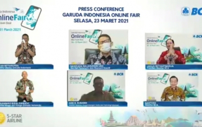Pemulihan Pariwisata, Garuda Indonesia Gelar Travel Fair Online