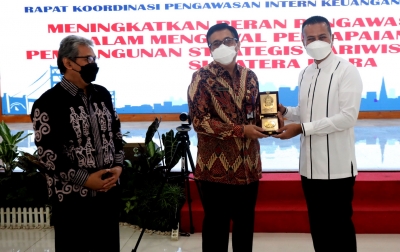 Ijeck Dukung BPKP Tingkatkan Pengawasan Pembangunan Pariwisata Sumut