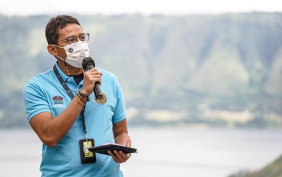 Menparekraf: Danau Toba Tidak Kalah dengan Bali