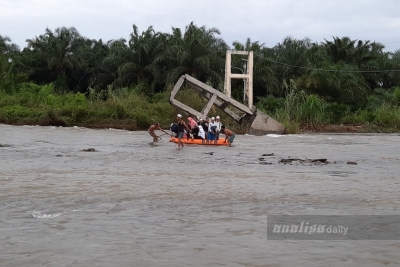 Sungai Barumun Meluap, 223 KK Warga Sabahotang Terisolasi