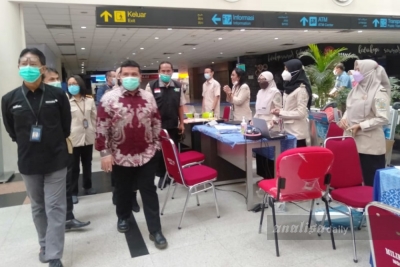 Angkasa Pura II Bandara Kualanamu Gelar Suntik Vaksin Covid-19